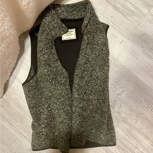 Gray Abercrombie & Fitch Vest